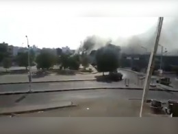 Опубликованы кадры одного из двух терактов, произошедших в Йемене