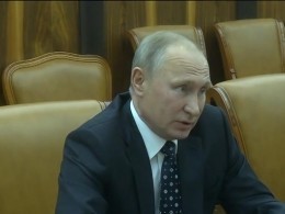 Пятый канал публикует кадры встречи Владимира Путина и режиссёра Оливера Стоуна