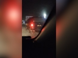 ДТП с участием машины губернатора Ульяновской области попало на видео
