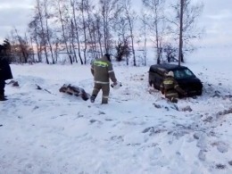 Микроавтобус Жадовского мужского монастыря попал в аварию под Ульяновском