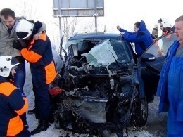 15 человек пострадали в ДТП с маршруткой в Мурманской области — первые кадры с места