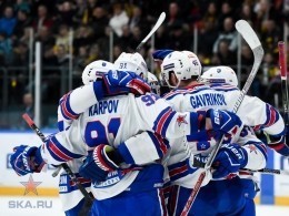 Хоккейный СКА одолел «Северсталь» и вышел во второй раунд плей-офф Кубка Гагарина — лучшие моменты матча