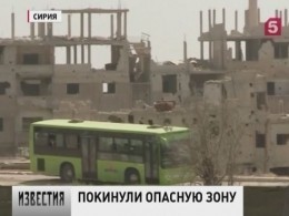 Продолжается вывод мирного населения из Восточной Гуты