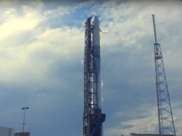 Прямая трансляция запуска космического беспилотника SpaceX