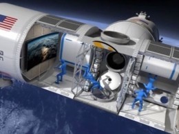 Опубликовано видео с будущим космическим отелем «Станция Аврора»