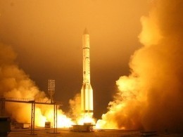 Разгонный блок «Бриз-М» отделился от третьей ступени ракеты-носителя «Протон-М»