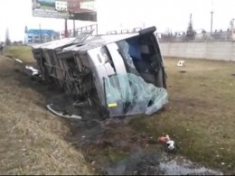 Опрокинувшийся в Тверской области автобус перевозил паломников