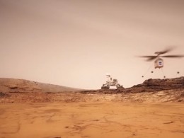 NASA отправит беспилотный вертолет в экспедицию на Марс