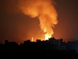 ВВС Израиля нанесли удар по позициям ХАМАС в секторе Газа