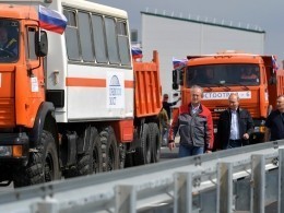 За пять дней по Крымскому мосту проехали более 90 тысяч машин