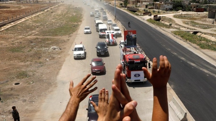 В Сирии восстановили дорогу, которая семь лет была ареной кровопролитных боев