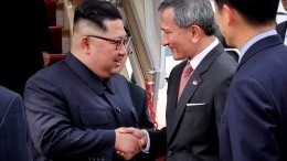 Все-таки Pullman! Ким Чен Ын привез на встречу с Трампом свой личный Merсedes