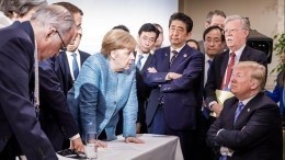 Не хочу, не буду: фото Трампа и Меркель на G7 превратилось в мем