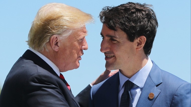 Трамп обрушился с критикой на премьер-министра Канады