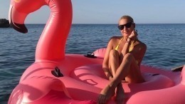 Видео: дочь Волочковой едва не погибла на отдыхе с матерью