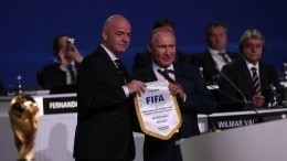Видео: выступление Путина на конгрессе FIFA