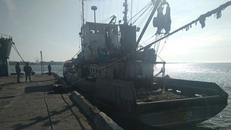 Капитан захваченного на Украине судна «Норд» отпущен в Крым