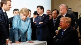 Новые утечки с саммита G7: Трамп кидался конфетами в Меркель