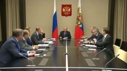 Путин обсудил в Совбезе обострение в Донбассе