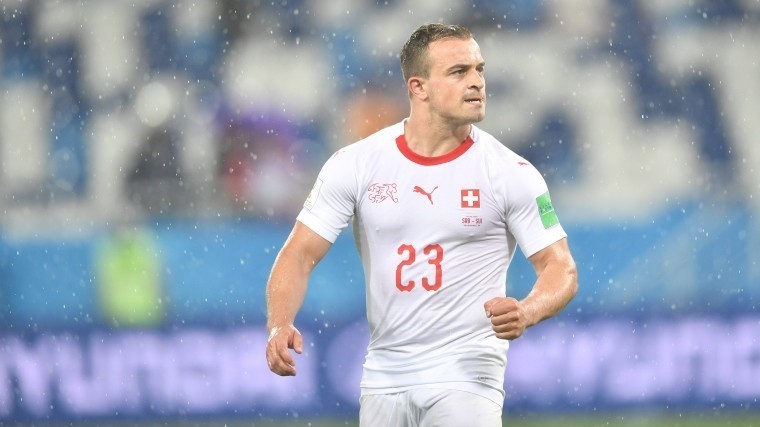 Швейцарского футболиста не накажут за флаг Косова во время игры с Сербией