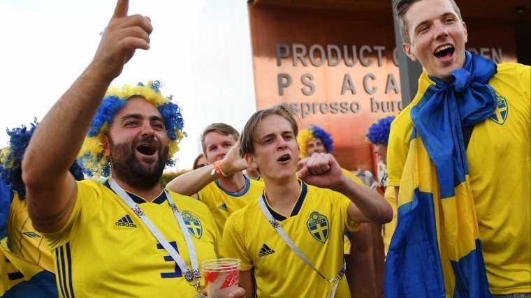 Шведы повели в матче с Германией