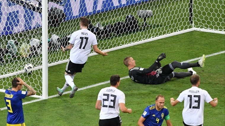 Немцы забили свой первый гол на ЧМ-2018