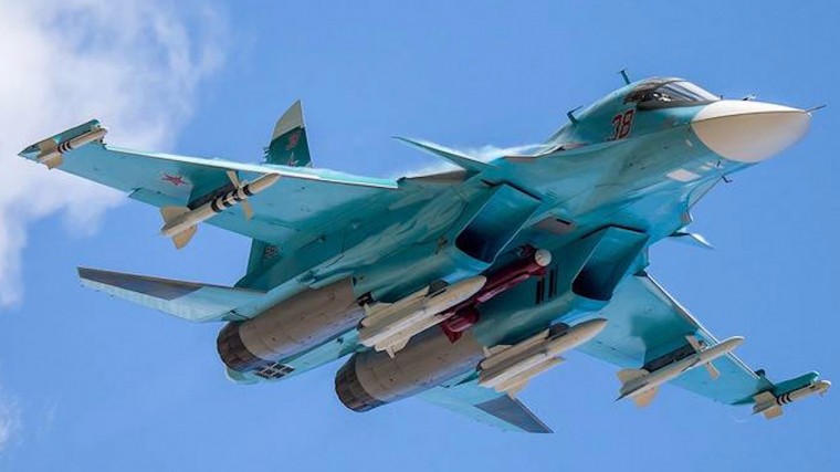 Западные СМИ назвали российский Су-34 лучшим ударным истребителем