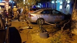 Видео: в центре Одессы подорвали автомобиль руководителя местного ЧОП