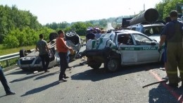 Четыре человека погибли в массовой аварии в Пензенской области