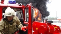Мощнейший взрыв на АЗС в Чечне попал на видео