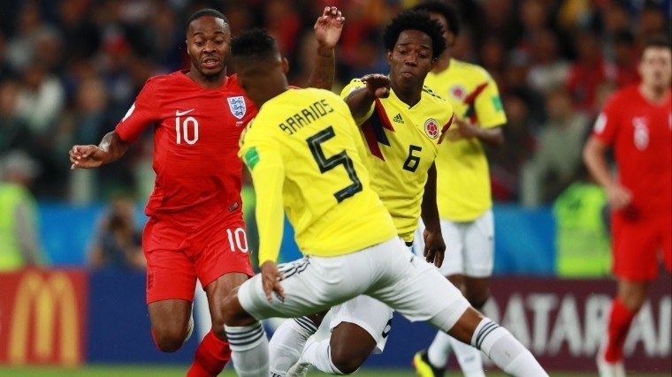 Начался матч Колумбия-Англия на ЧМ-2018