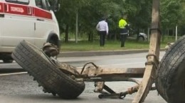 На юго-востоке Москвы бетономешалка протаранила сразу девять машин