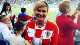 В момент матча я хочу забыть, что я VIP: президент Хорватии прибыла в Сочи на ЧМ