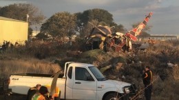 В ЮАР рухнул пассажирский самолет — первые фото с места