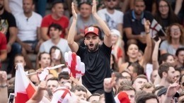 Более 78 тысяч болельщиков в «Лужниках» следят за матчем Хорватия — Англия