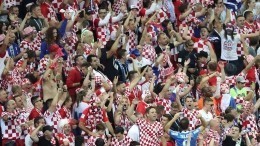 Вся Хорватия ликует после мачта ЧМ-2018 с Англией