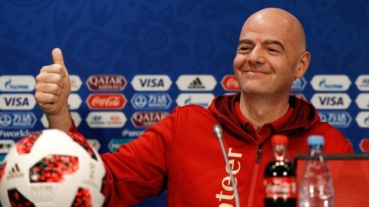 Глава ФИФА назвал чемпионат мира в России лучшим в истории