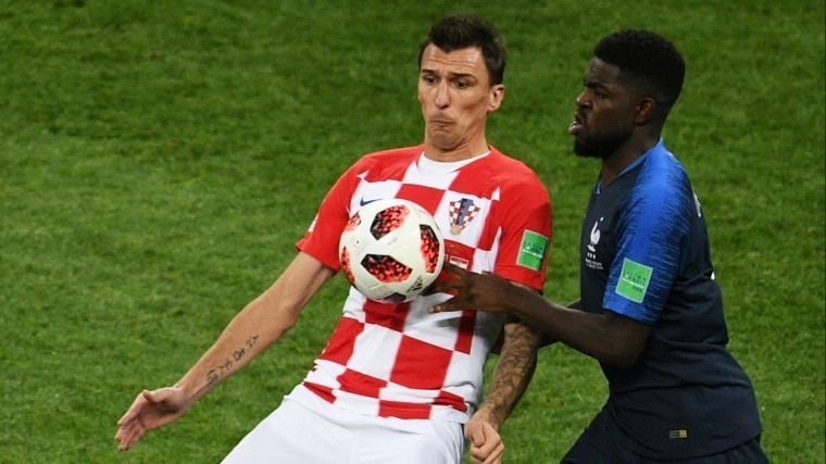 4:2 — хорваты забили второй гол французам в финале ЧМ-2018