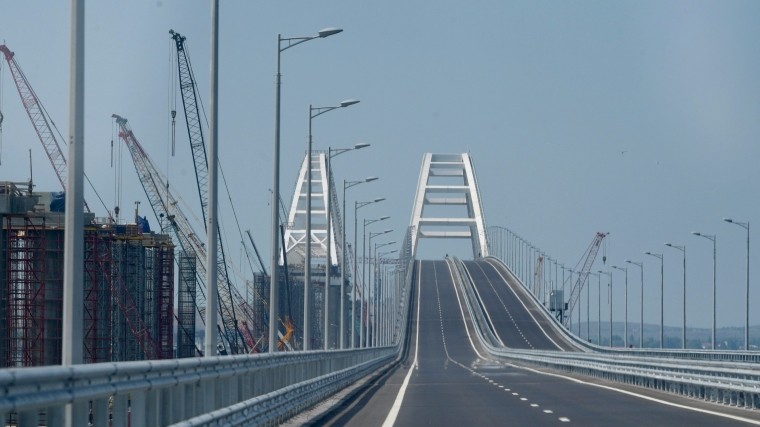 Более миллиона машин проехали по Крымскому мосту с момента открытия
