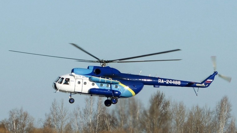 Вертолет с туристами совершил жесткую посадку на Камчатке