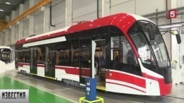 Новый трамвай «Львёнок» презентован в Петербурге