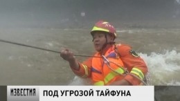 Разрушительный тайфун несется на Хабаровск
