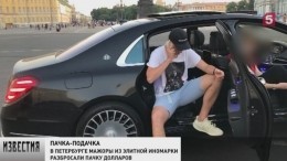 «Ловите, людишки»: золотая молодежь бросалась деньгами в центре Петербурга