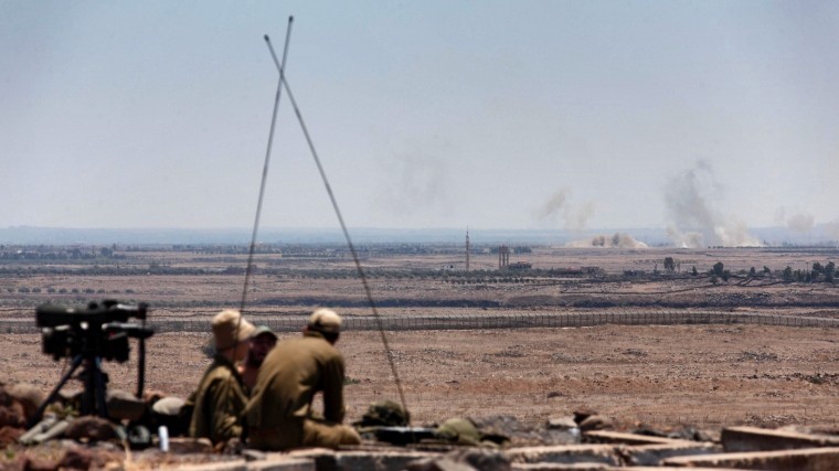Сирийская армия взяла под контроль линию разъединения с Израилем на Голанах