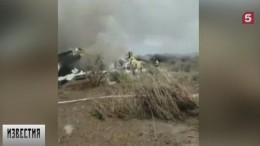 В Мексике самолет потерпел крушение из-за ветра, но все остались живы