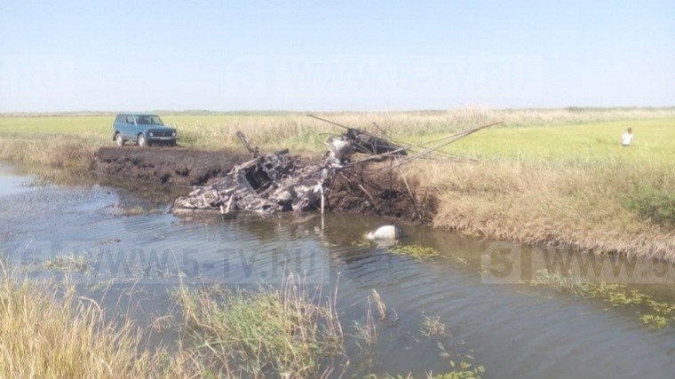 Следователи проверят агрокомплекс, вертолет которого рухнул в Краснодарском крае