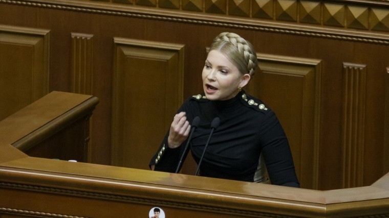 Юлия Тимошенко возглавила президентский рейтинг на Украине