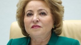 Матвиенко рассказала, почему восхищена Крымским мостом