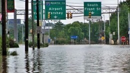 Сильнейшие ливни затопили штат Пенсильвания в США