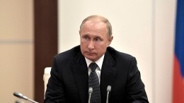 Предстоящие переговоры с Меркель Путин обсудил с Совбезом РФ